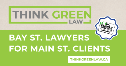Think Green Law Ad